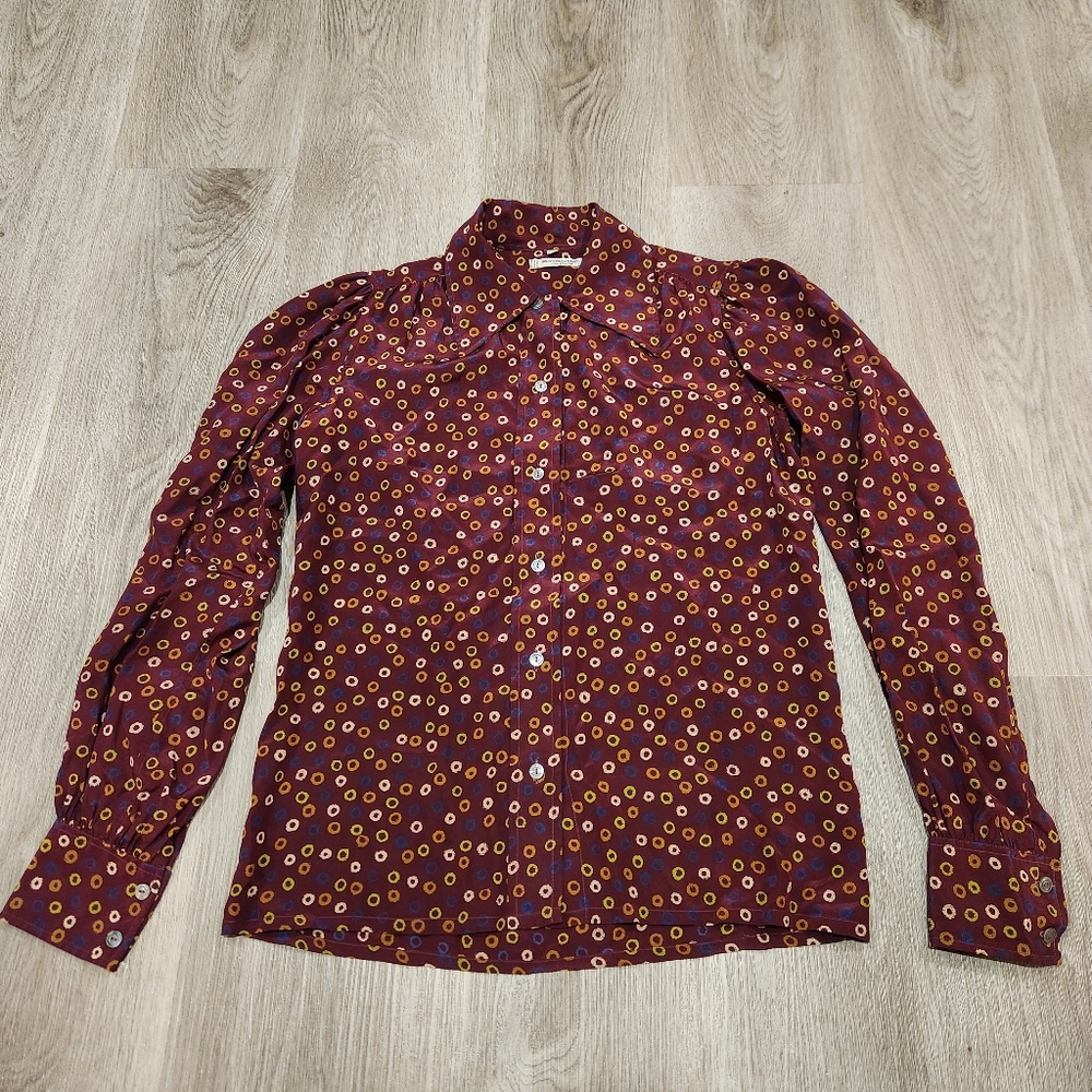 Saint Laurent Vintage Silk Buttondown longsleeve